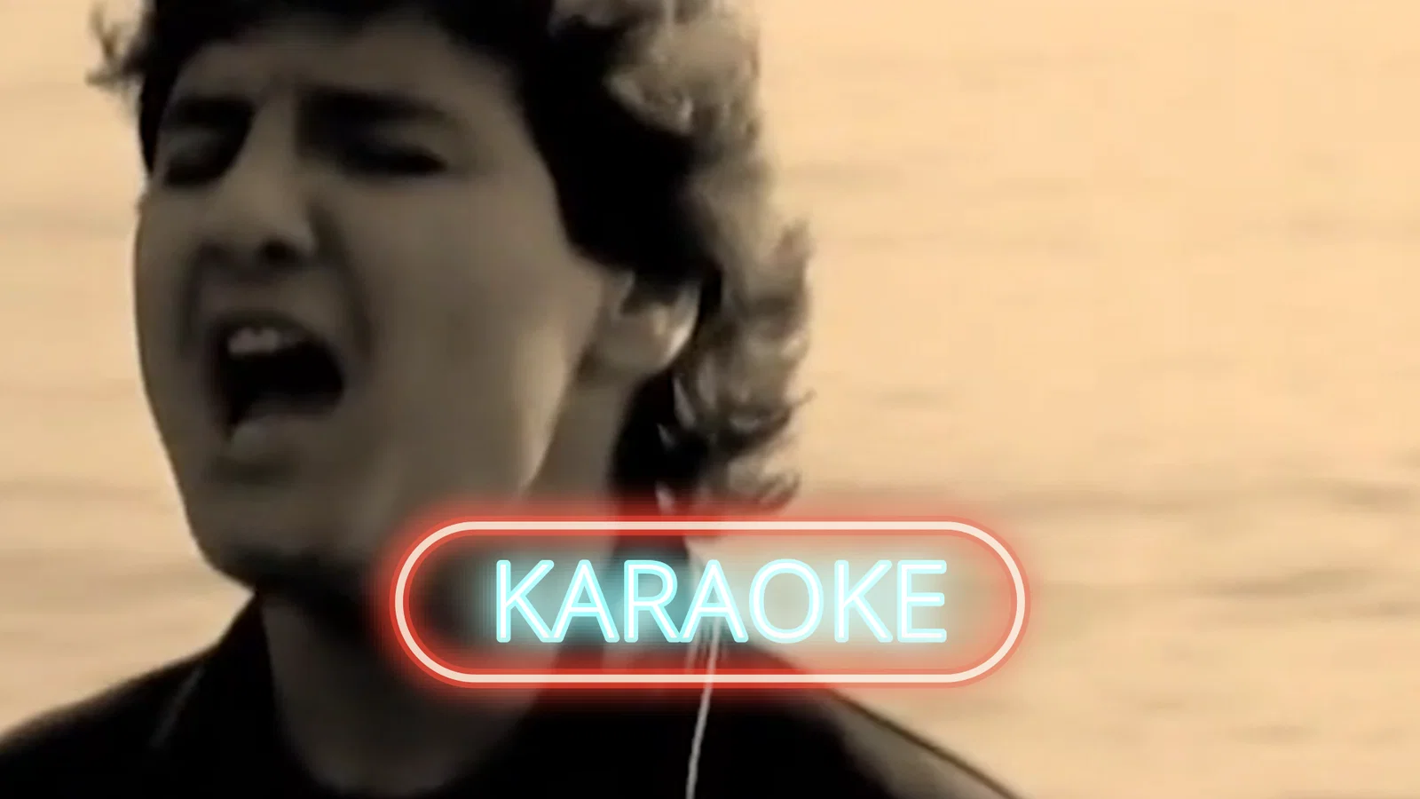 Karaoke | Never Fall In Love background